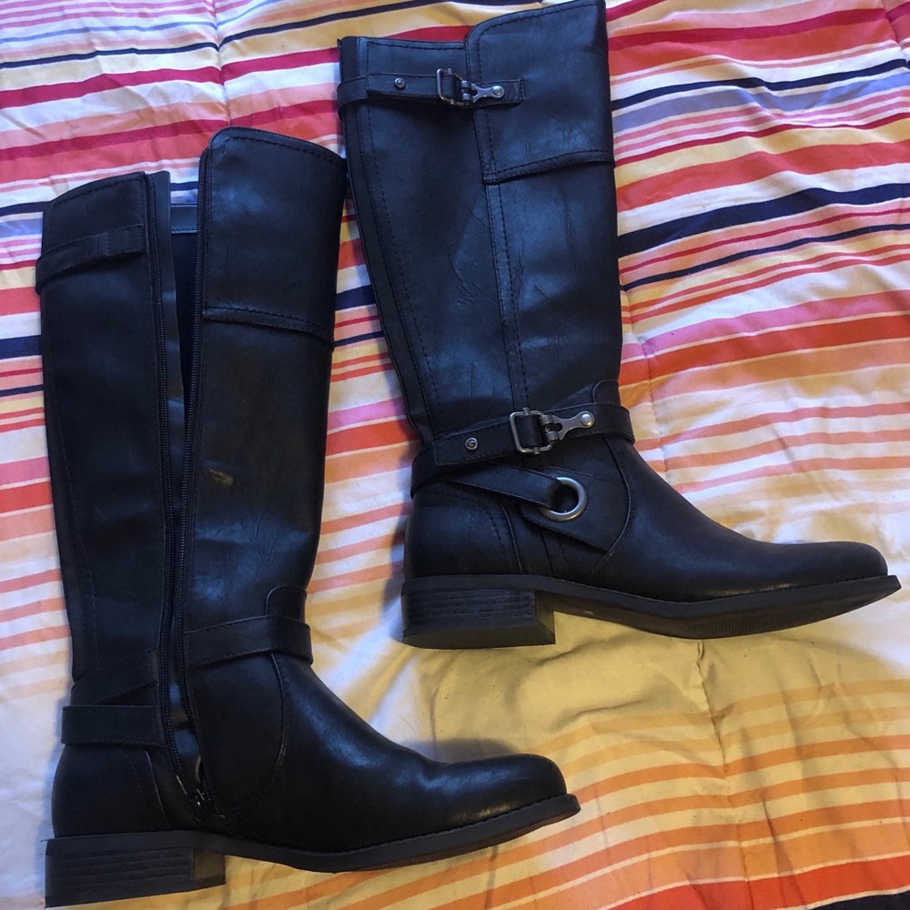 Guess riding boots- black